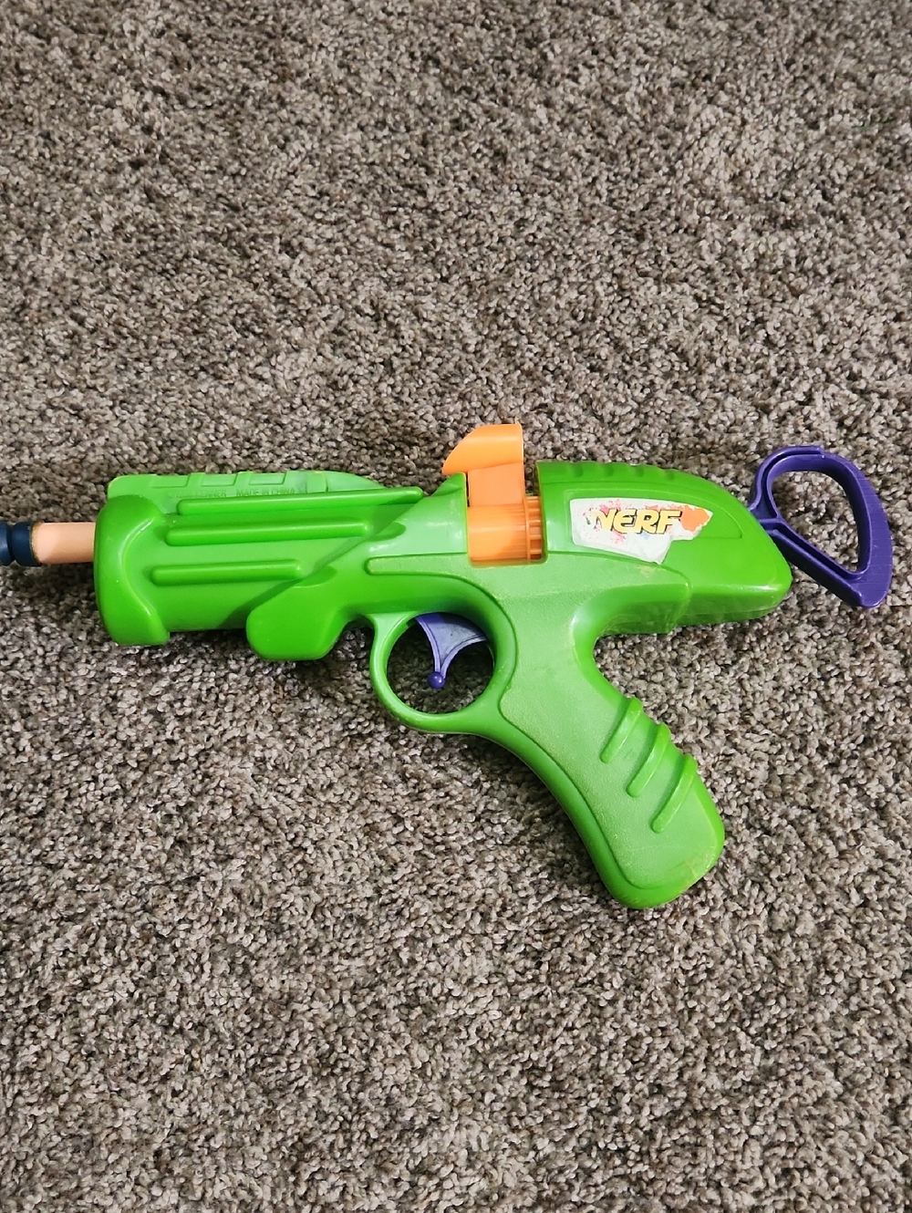Nerf Green Orange Purple Pistol Water Blaster
